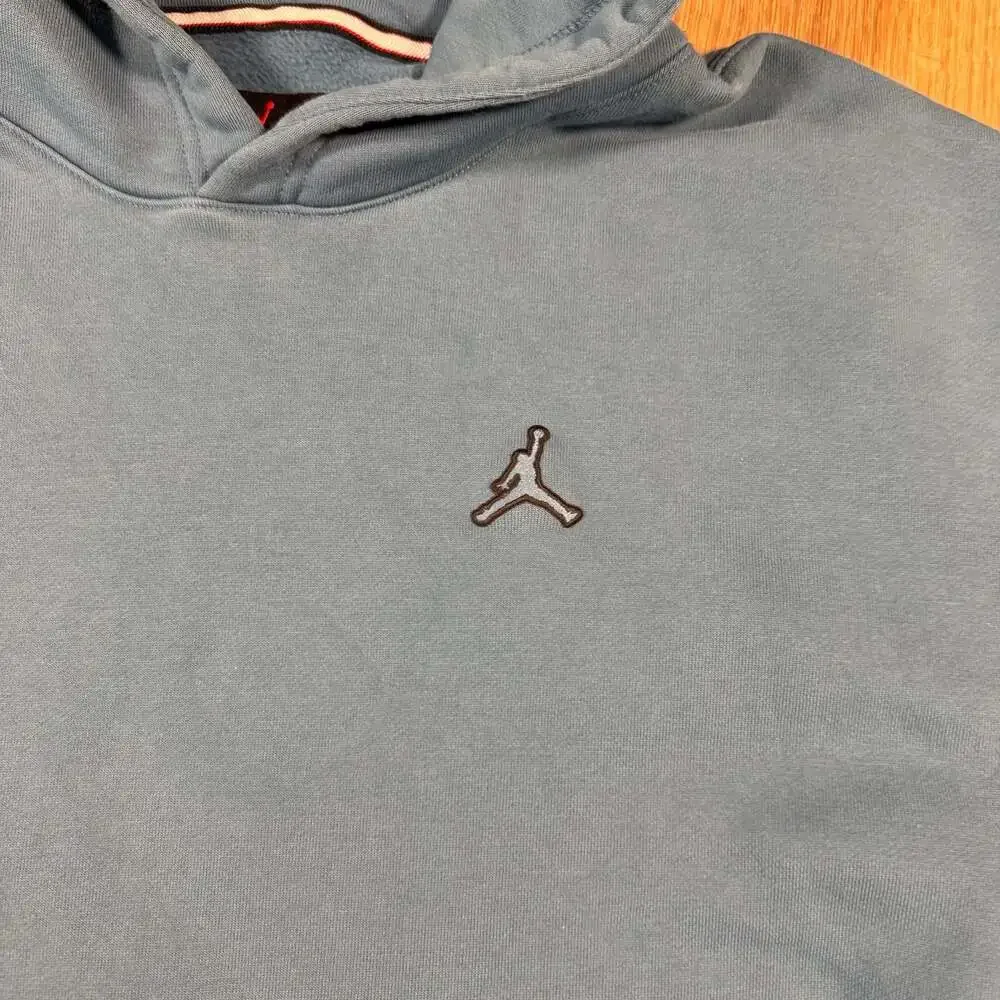 Jordan Essentials Fleece Hoodie Rift Blue Men’s XL Jumpman